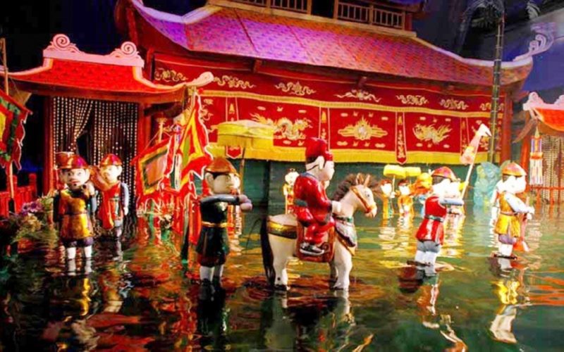 Làng Đào Thục, xã Đông Anh, Hà Nội nổi tiếng với múa rối nước